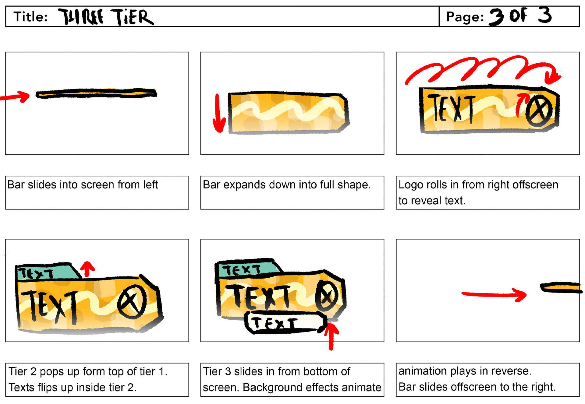 Comic page tablet mockup