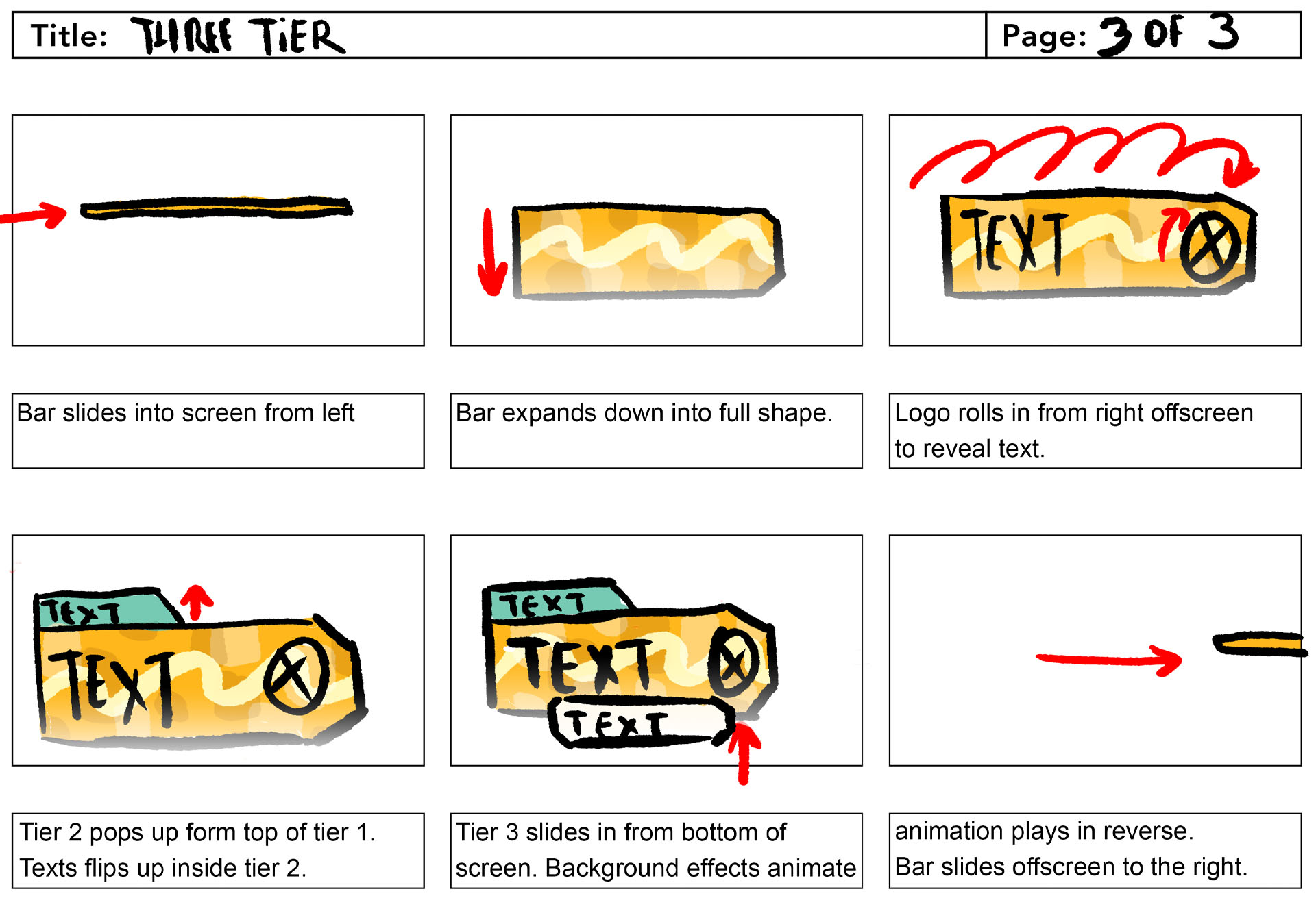 Comic page mobile mockup